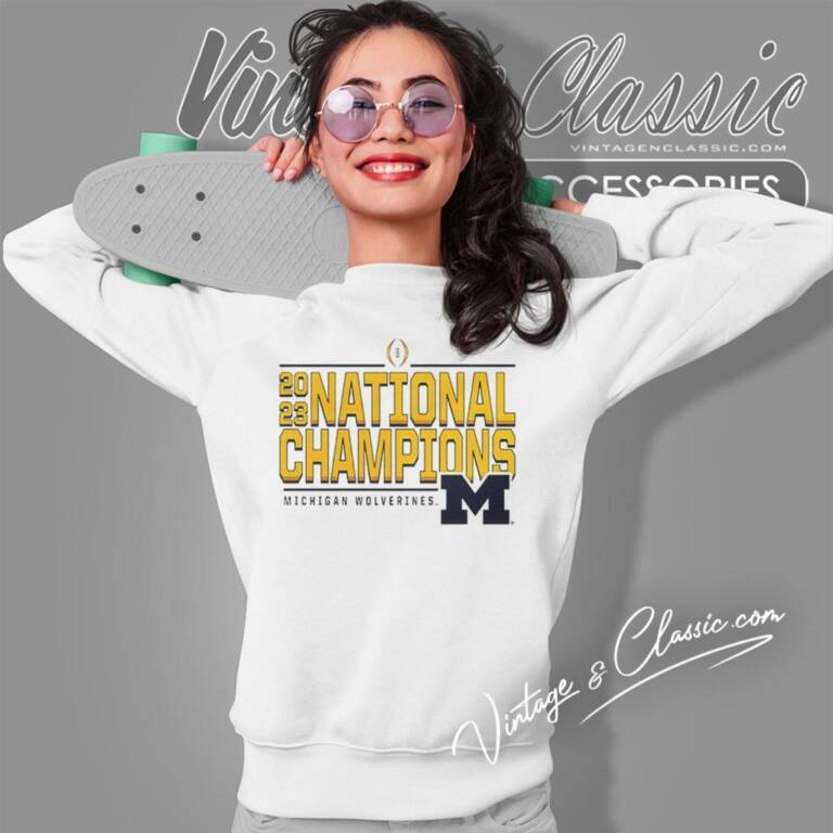 Michigan Wolverines Cfp National Championship 2023 Sweatshirt Michigan Wolverines Cfp National Championship 2023 Sweatshirt