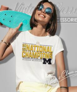 Michigan Wolverines CFP National Championship 2023 Shirt 6 Michigan Wolverines Cfp National Championship 2023 Women T Shirt