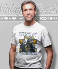 Michigan Wolverines Destiny Called We Answered 2023 National Champions T Shirt
