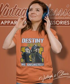 Michigan Wolverines Destiny Called We Answered 2023 National Champions Women T Shirt