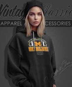 Michigan Wolverines Go Blue College Football Playoff 2024 National Championship Hoodie