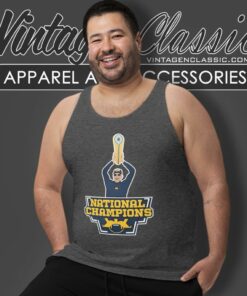 Michigan Wolverines Harbaugh National Champions Shirt 4 Michigan Wolverines Harbaugh National Champions Tank Top Racerback
