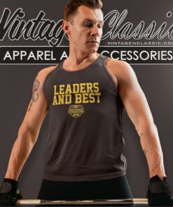 Michigan Wolverines Leaders And Best National Champions 2023 Tank Top Racerback