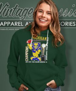 Michigan Wolverines Mascot 2024 CFP National Championship Hoodie