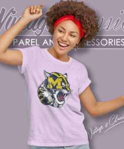 Michigan Wolverines Mascot Ncaa Women T Shirt