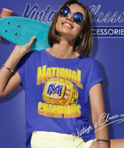 Michigan Wolverines National Champions Ring Women T Shirt
