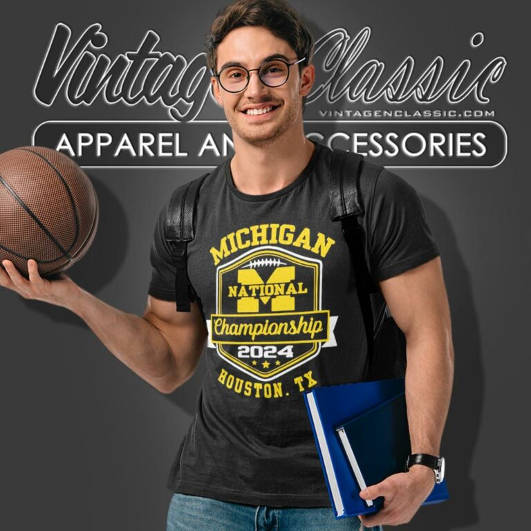 Michigan Wolverines National Championship 2024 Houston Tx T Shirt Michigan Wolverines National Championship 2024 Houston Tx T Shirt