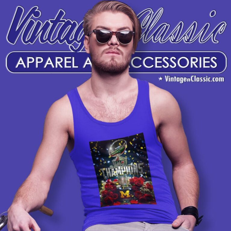 Michigan Wolverines Rose Bowl Champions Are Maize And Blue 2024 Tank Top Racerback Michigan Wolverines Rose Bowl Champions Are Maize And Blue 2024 Tank Top Racerback