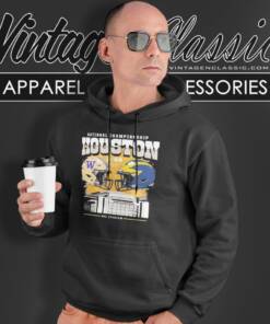 Michigan Wolverines Vs Washington Huskies College Football Playoff 2024 National Championship Matchup Hoodie