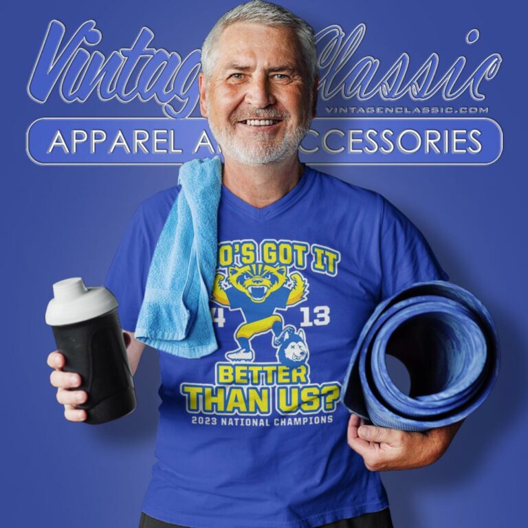 Michigan Wolverines Whos Got It 34 13 Better Than Us 2023 National Champions V Neck TShirt Michigan Wolverines Whos Got It 34 13 Better Than Us 2023 National Champions V Neck TShirt