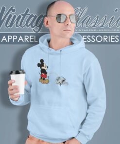 Mickey 49ers Piss On Detroit Lions Hoodie