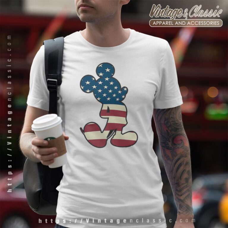 Mickey 4th Of July Patriotic America T Shirt Mickey 4th Of July Patriotic America T Shirt