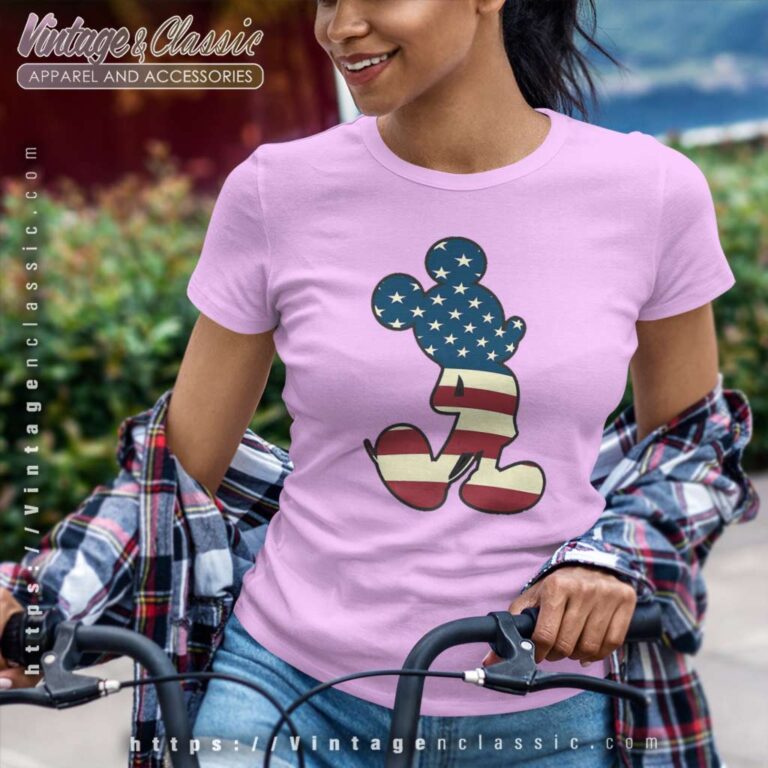 Mickey 4th Of July Patriotic America Women TShirt Mickey 4th Of July Patriotic America Women TShirt