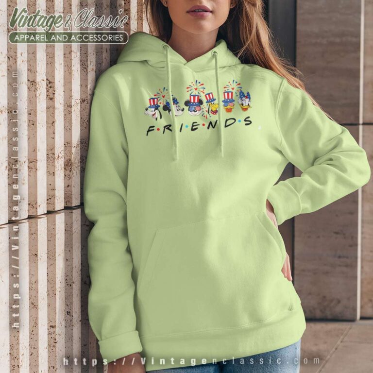 Mickey And Friends 4th Of July Flag Hoodie Mickey And Friends 4th Of July Flag Hoodie