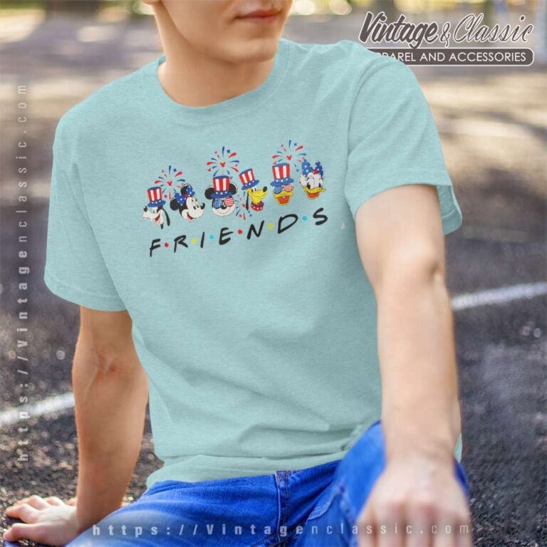 Mickey And Friends 4th Of July Flag T Shirt Mickey And Friends 4th Of July Flag T Shirt