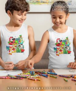 Mickey And Friends Christmas Holiday kids Tanktop
