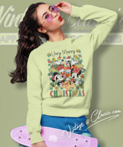 Mickey And Friends Disney Christmas Sweatshirt
