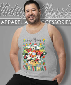 Mickey And Friends Disney Christmas Tank Top Racerback
