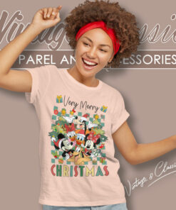 Mickey And Friends Disney Christmas Women T Shirt