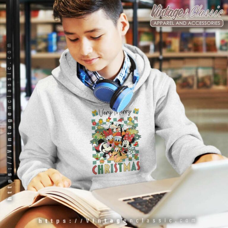 Mickey And Friends Disney Christmas kids Hoodie Mickey And Friends Disney Christmas kids Hoodie