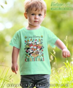 Mickey And Friends Disney Christmas kids Tshirt