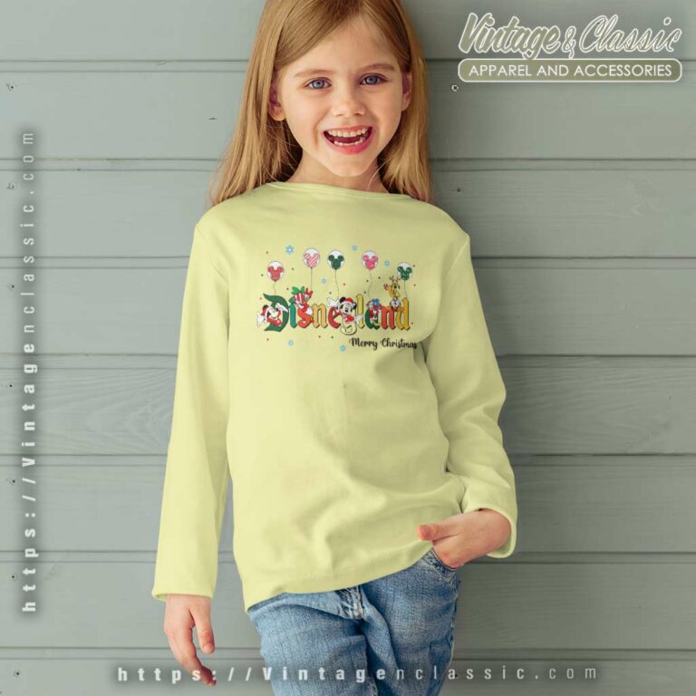 Mickey And Friends Disneyland Christmas kids Longsleeve Mickey And Friends Disneyland Christmas kids Longsleeve