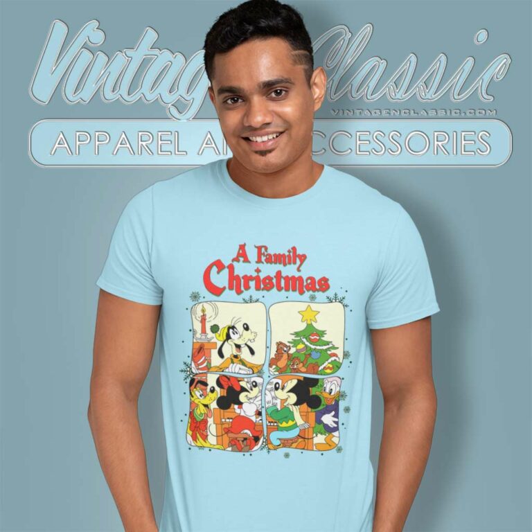 Mickey And Friends Family Christmas T Shirt Mickey And Friends Family Christmas T Shirt