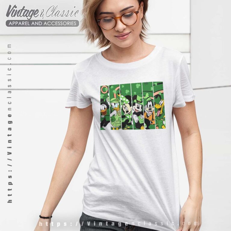 Mickey And Friends St Patricks Day Tshirt Disney St Patricks Day Shirt Mickey And Friends St Patricks Day Tshirt Disney St Patricks Day Shirt