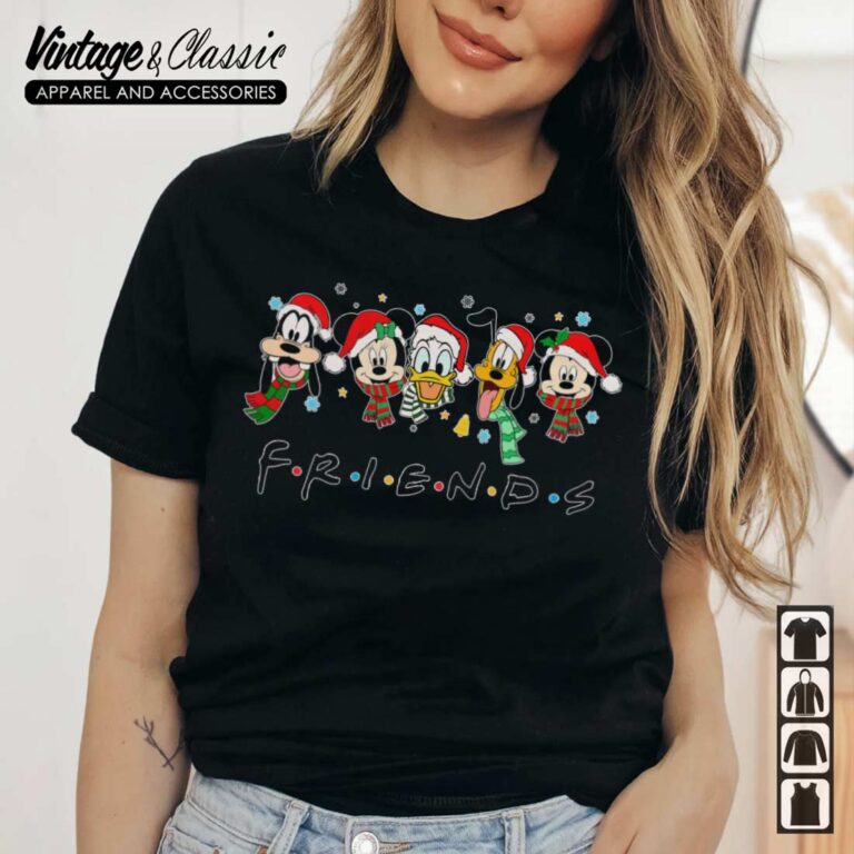 Mickey And Friends Tv Show Christmas T SHIRT Mickey And Friends Tv Show Christmas T SHIRT