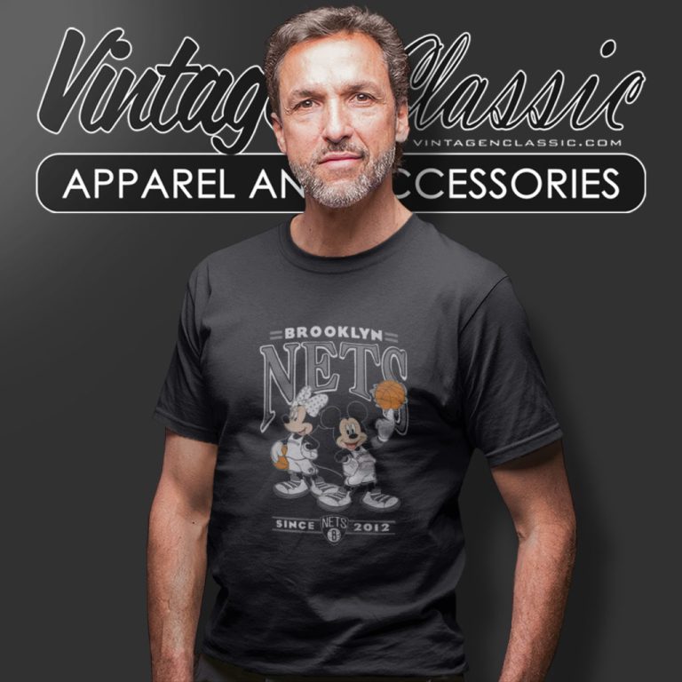 Mickey And Minnie Brooklyn Nets T Shirt Mickey And Minnie Brooklyn Nets T Shirt