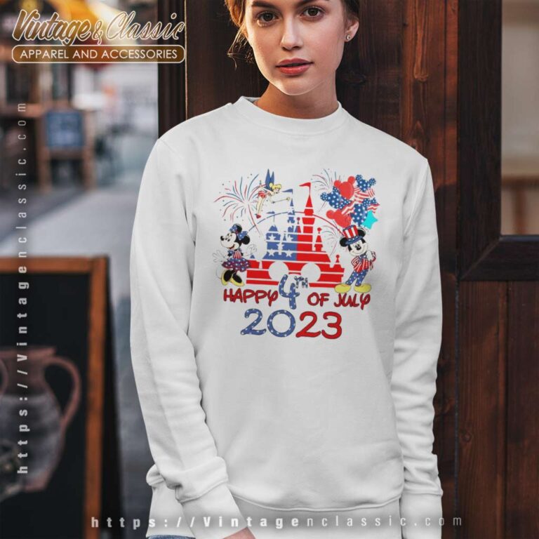 Mickey And Minnie Red White Blue Sweatshirt Mickey And Minnie Red White Blue Sweatshirt