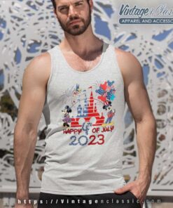 Mickey And Minnie Red White Blue Shirt 9 Mickey And Minnie Red White Blue Tank Top Racerback