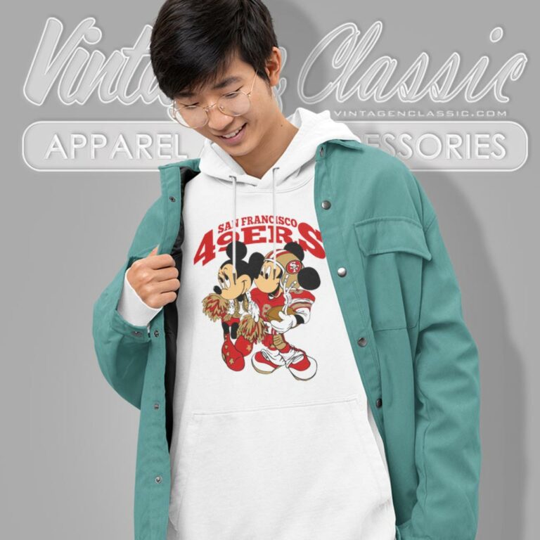 Mickey And Minnie San Francisco 49ers Hoodie Mickey And Minnie San Francisco 49ers Hoodie