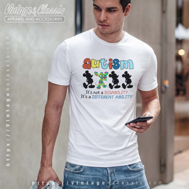 Mickey Autism Awareness Quote Shirt Mickey Autism Awareness Quote Shirt