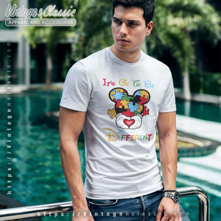 Mickey Autism Awareness Shirt Its Ok To Be Different Shirt Mickey Autism Awareness Shirt Its Ok To Be Different Shirt
