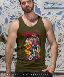 Mickey Cardinal Halloween Shirt Vince Lombardi Trophy Arizona Cardinals Tank Top Racerback