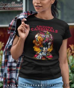 Mickey Cardinal Halloween Shirt Vince Lombardi Trophy Arizona Cardinals Women TShirt