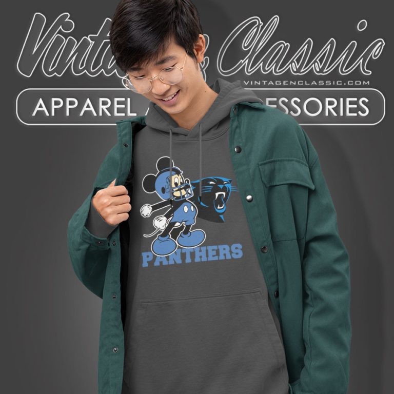 Mickey Carolina Panthers Football Team Hoodie Mickey Carolina Panthers Football Team Hoodie