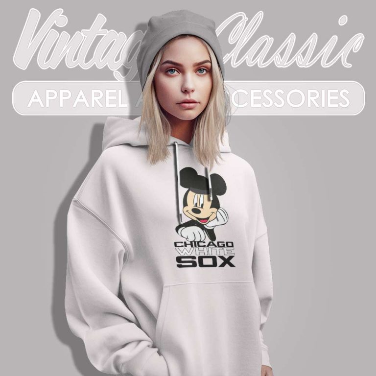 Mickey Chicago White Sox Hoodie Mickey Chicago White Sox Hoodie