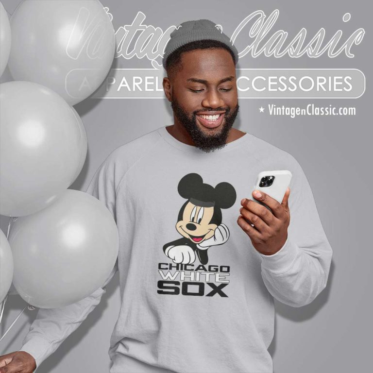 Mickey Chicago White Sox Sweatshirt Mickey Chicago White Sox Sweatshirt