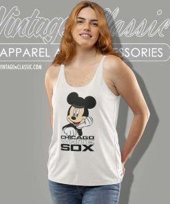 Mickey Chicago White Sox Tank Top Racerback