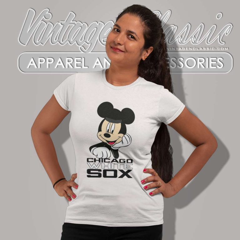 Mickey Chicago White Sox Women TShirt Mickey Chicago White Sox Women TShirt