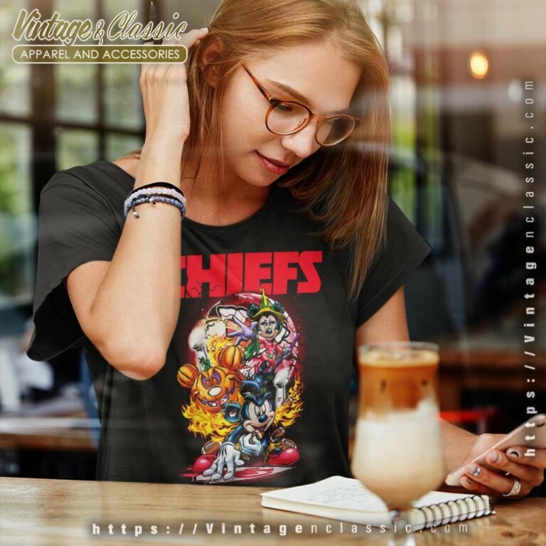 Mickey Chiefs Halloween Shirt Vince Lombardi Trophy Kansas City Chiefs Women TShirt Mickey Chiefs Halloween Shirt Vince Lombardi Trophy Kansas City Chiefs Women TShirt