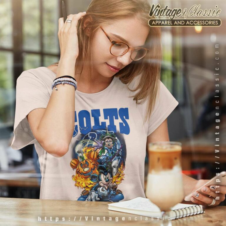 Mickey Colts Halloween Shirt Vince Lombardi Trophy Indianapolis Colts Women TShirt Mickey Colts Halloween Shirt Vince Lombardi Trophy Indianapolis Colts Women TShirt
