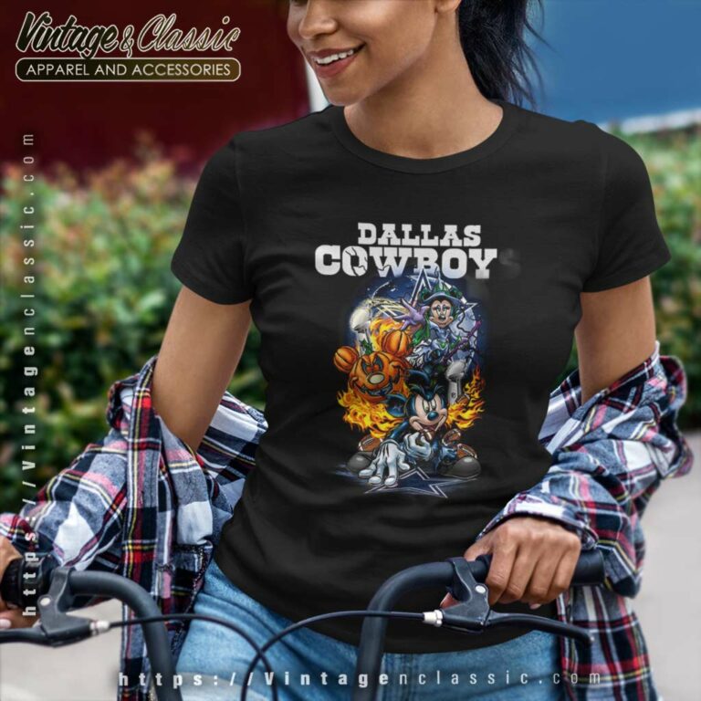 Mickey Cowboys Halloween Shirt Vince Lombardi Trophy Dallas Cowboys Women TShirt Mickey Cowboys Halloween Shirt Vince Lombardi Trophy Dallas Cowboys Women TShirt