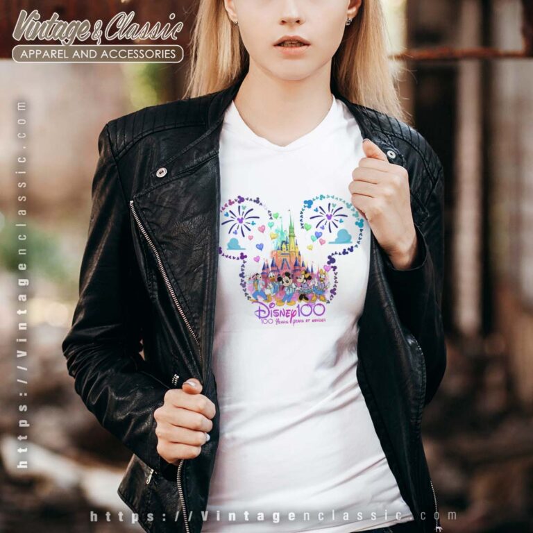 Mickey Disney 100th Anniversary Vneck Mickey Disney 100th Anniversary Vneck