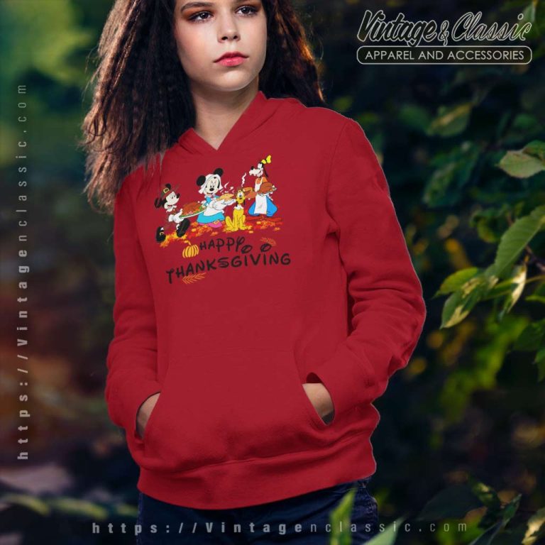Mickey Disney Happy Thanksgiving Hoodie Mickey Disney Happy Thanksgiving Hoodie
