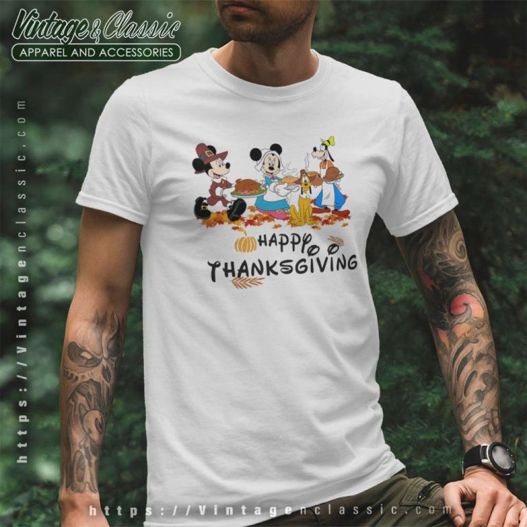 Mickey Disney Happy Thanksgiving T Shirt Mickey Disney Happy Thanksgiving T Shirt