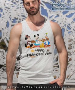Mickey Disney Happy Thanksgiving Shirt 6 Mickey Disney Happy Thanksgiving Tank Top Racerback