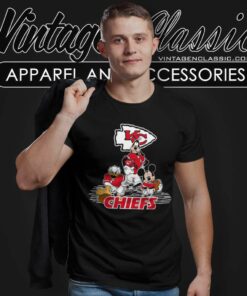 Mickey Disney Kansas City Chiefs T Shirt